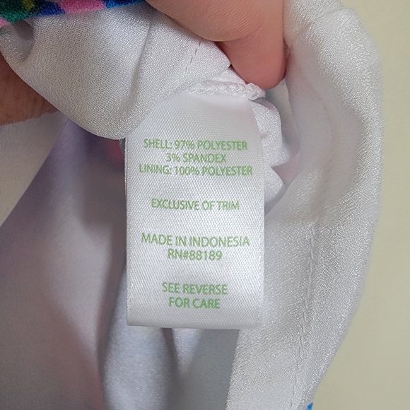 NWT Lilly Pulitzer Jonas Stretch Skort Blue Tango Sitting Seaside Size 4 - Picture 5 of 6